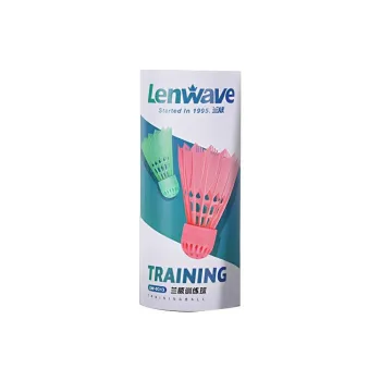 LENWAVE Nylon Shuttlecock 3 Pack Nylon Everyday Shuttlecocks