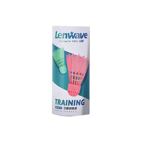 LENWAVE Nylon Shuttlecock 3 Pack Nylon Everyday Shuttlecocks