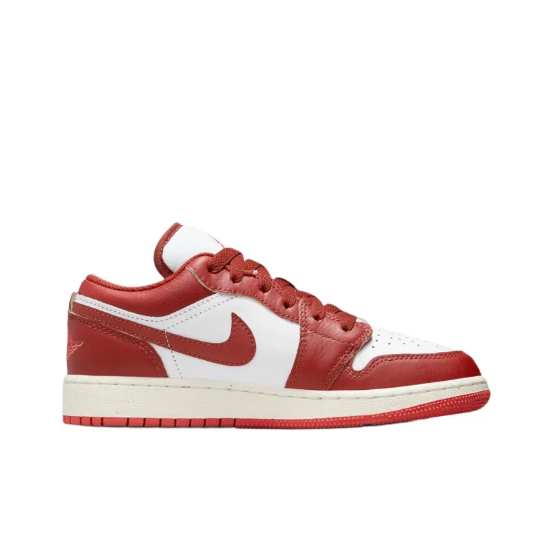 Jordan Kids Air Jordan 1 Low SE "Dune Red" Sneakers-1