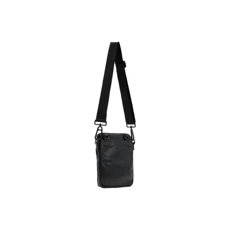 ALLSAINTS Sheepskin Shoulder Bag Men's Black-3