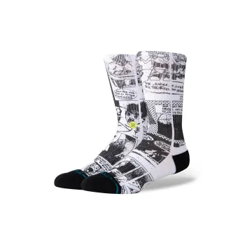 Stance x DE LA SOUL Mid Calf Socks Unisex 1 Pack Black White