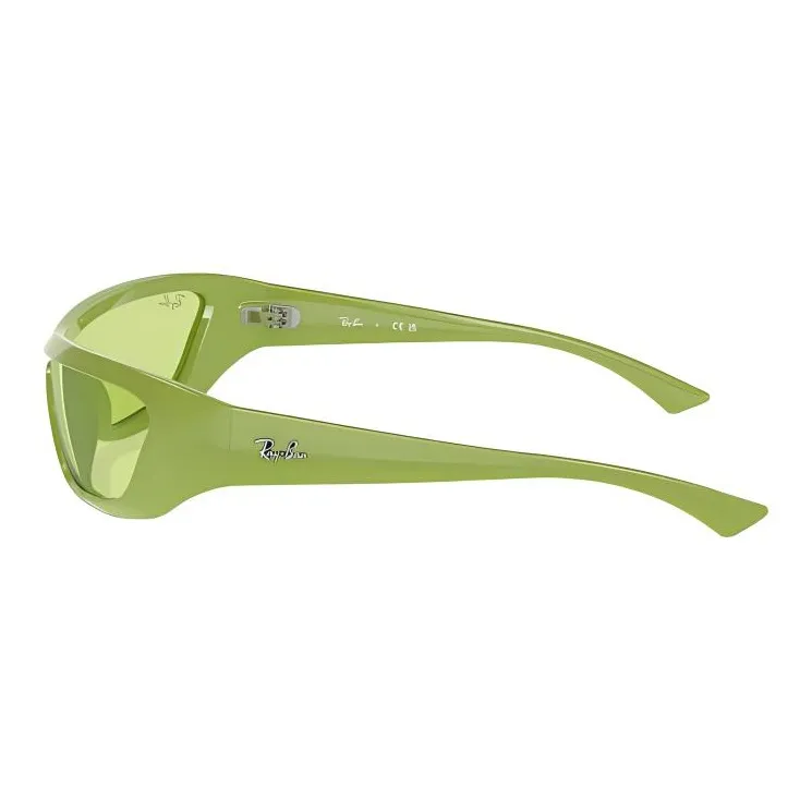 RayBan Acetate Irregular Shape Sunglasses Unisex Green-1