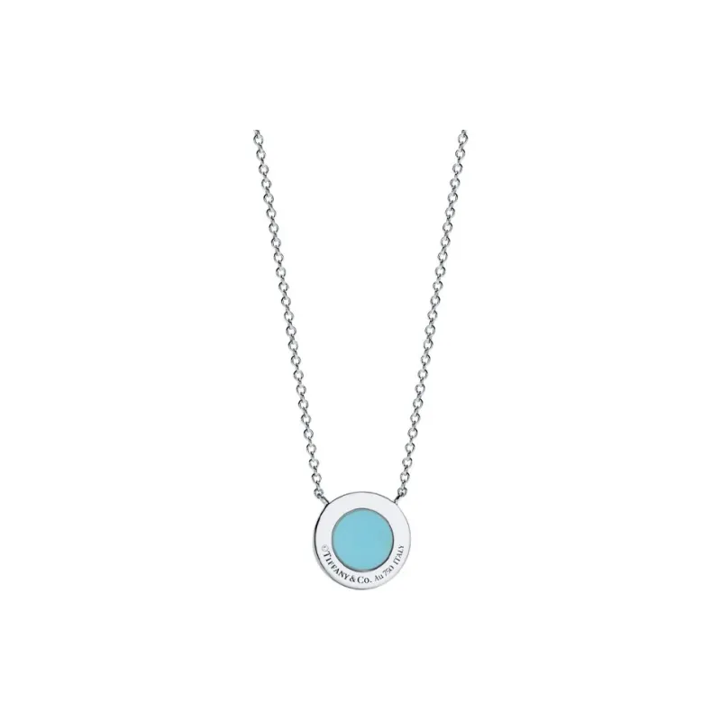 TIFFANY & CO. 18K White Gold Necklaces Unisex White Gold-1
