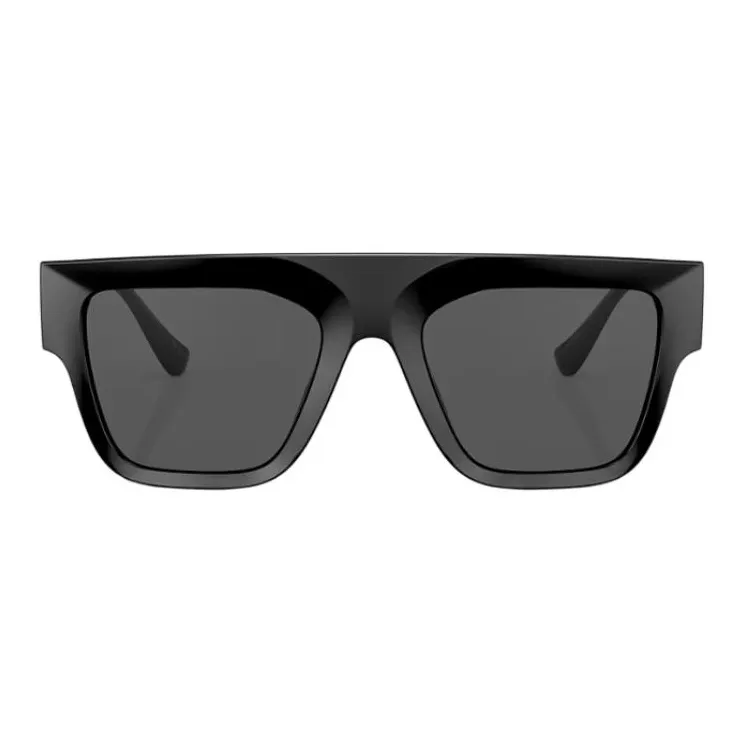 VERSACE Logo embossed Square frame Sunglasses-1