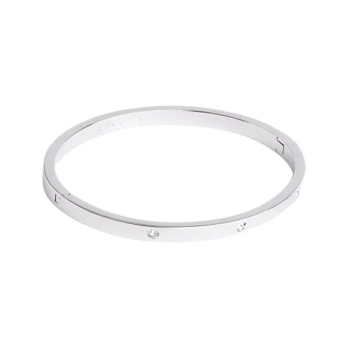COACH Brass Plated Bangles Women's Silver