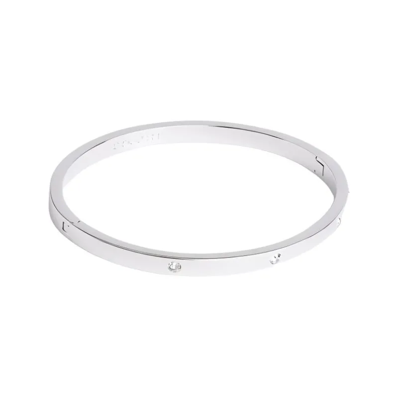 COACH Brass Plated Bangles Women's Silver-0