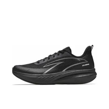Anta Cloud Trail Anti Slip And Wear Resistant Coverage Low Top Training Running Shoes Men's Black