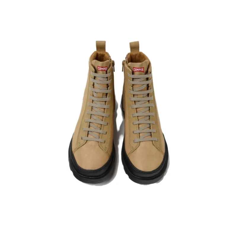 CAMPER Brutus Ankle Boots Unisex Beige-2