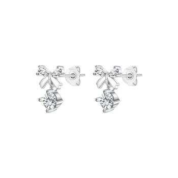 LIANDUO S925 Silver Earrings Women's