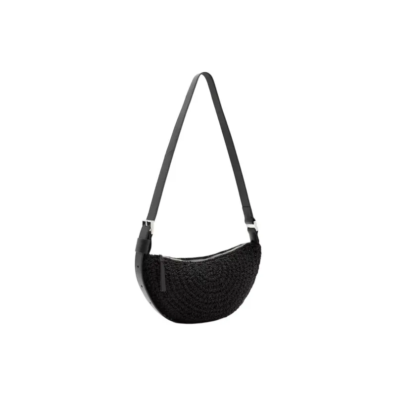 ALLSAINTS Polyester Crossbody Bag Shoulder Bag Women's Black-1