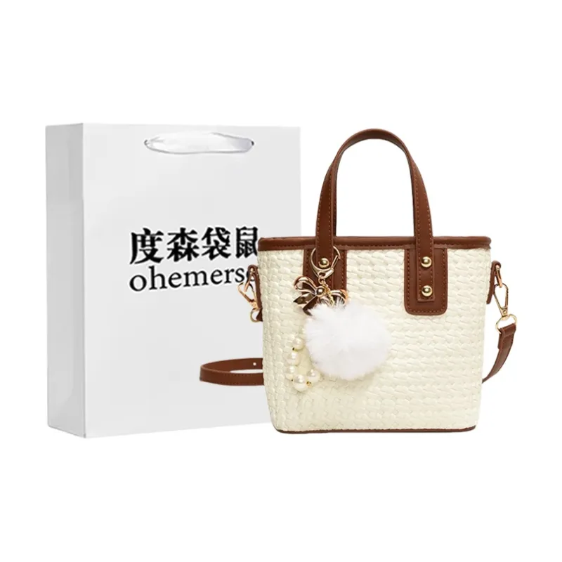 Dusen Kangaroo PU Handbag Women's Multicolor-0