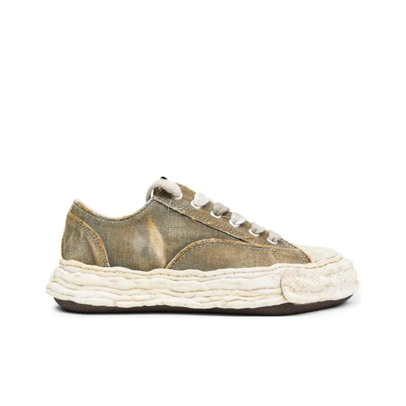 MIHARA YASUHIRO Peterson23 Low Top Skateboard Shoes Unisex Green-1