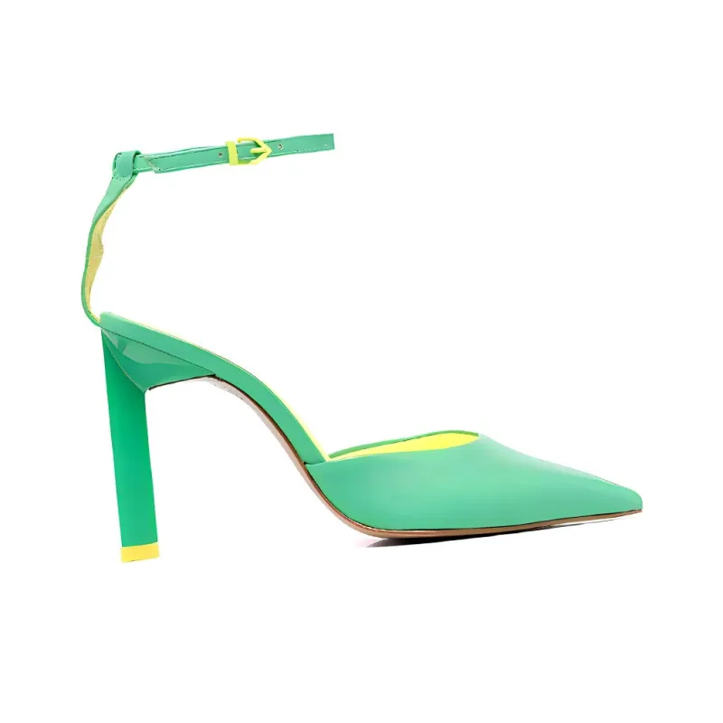 Schutz Pointed Leather Pumps-1
