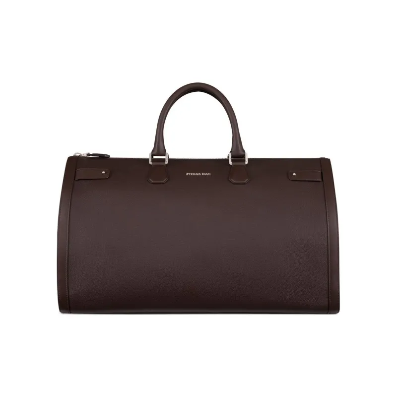 STEFANO RICCI Calfskin Travel Bag Women's Burgundy-0