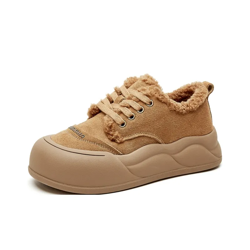MOSTCHASE Casual Shoes Women's Low Top Caramel/Mocha-1