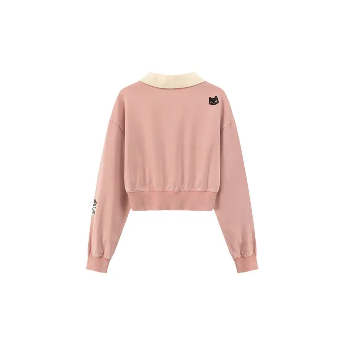 CHUU Sweatshirts Women's Pink-1