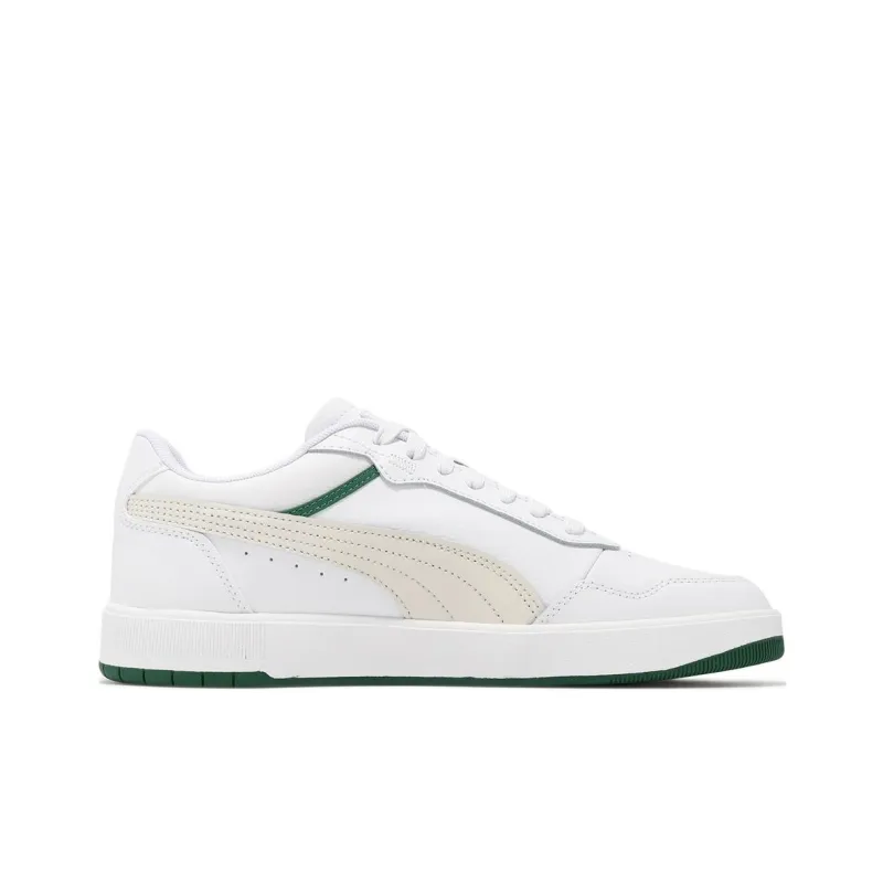 PUMA Court Ultra Anti Slip Wear Resistant Low Top Tennis Shoes Unisex White-1