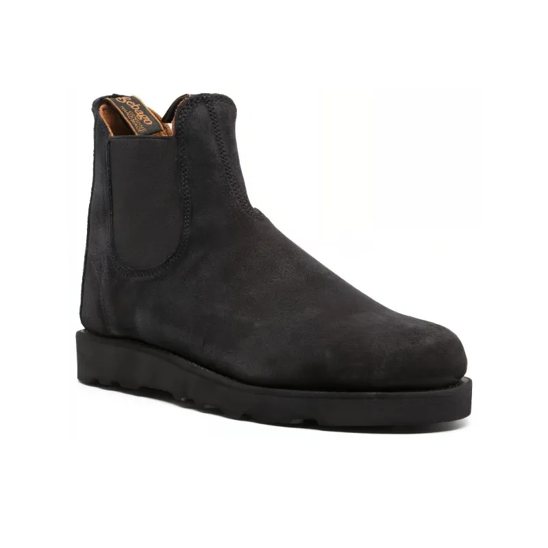 Sebago Short Chelsea Boots Men's Black-2