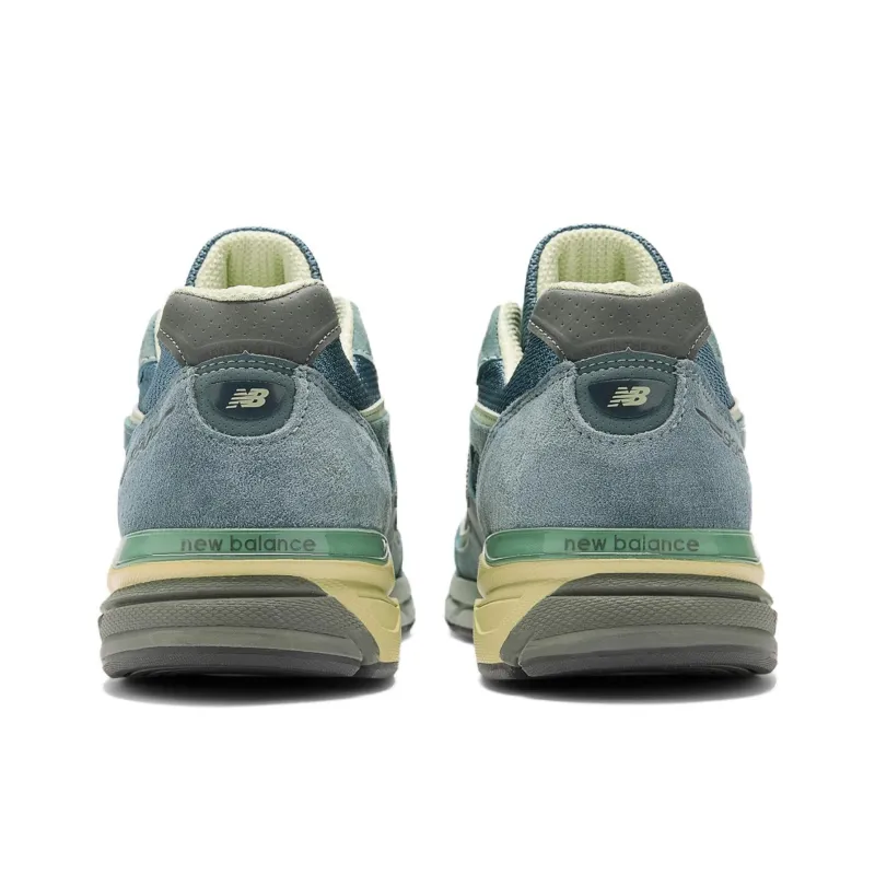 New Balance 990v4 MiUSA Auralee Blue-4