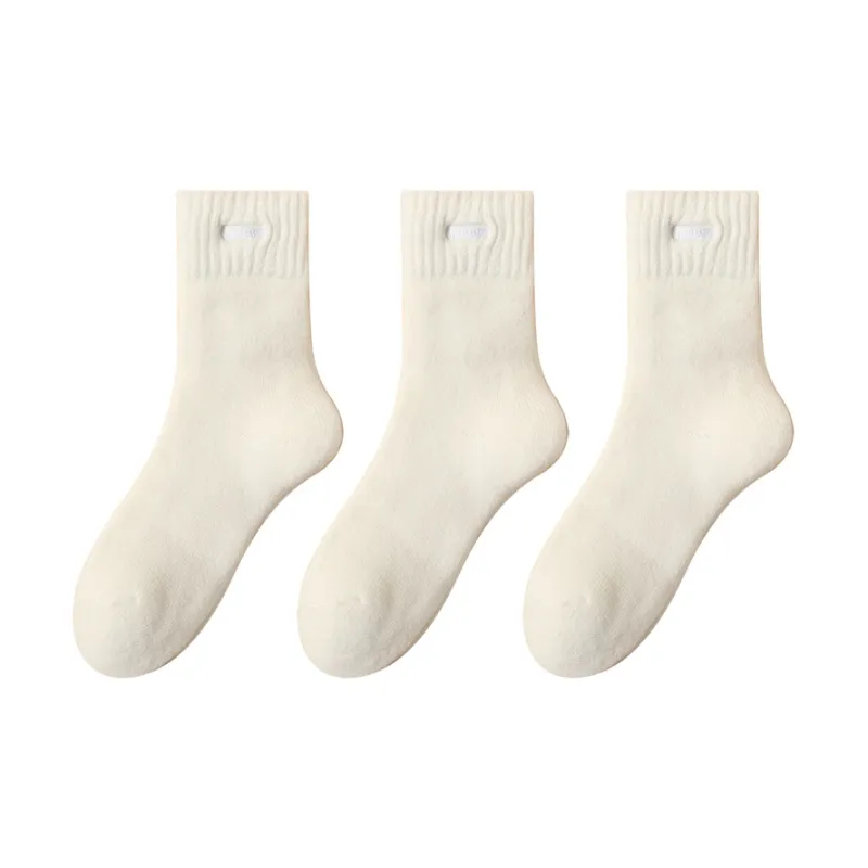 MIIOW Trend Party Series Mid Calf Socks Unisex 3 Pack-8