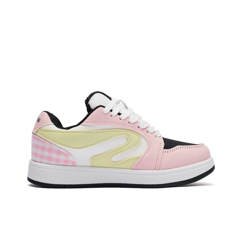 MEXICAN Anti Slip Wear Resistant Low Top Skateboard Shoes Women's-1