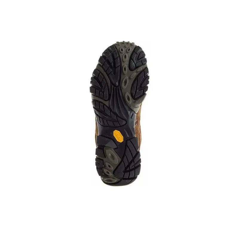 MERRELL Moab 2 Cushioning Anti-Slip And Wear-Resistant Mid-Top Trekking Shoes Men's Brown-2