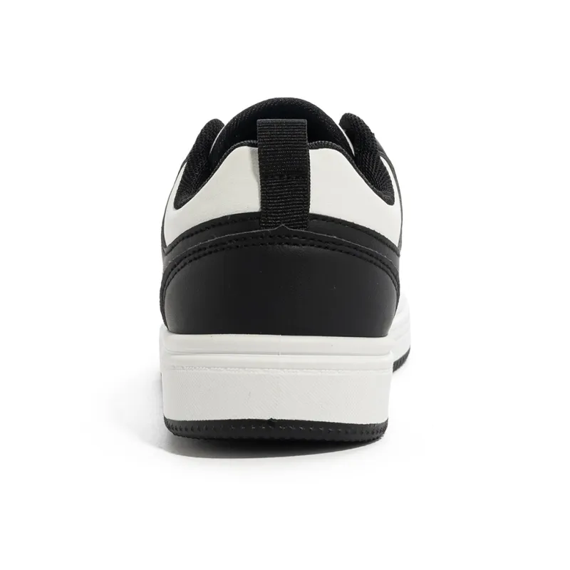 Warrior Warrior Anti Slip And Wear Resistant Lightweight Low Top Skateboard Shoes Women's White Black-5