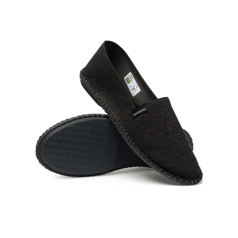 Havaianas Low Top Casual Shoes Unisex Black-4