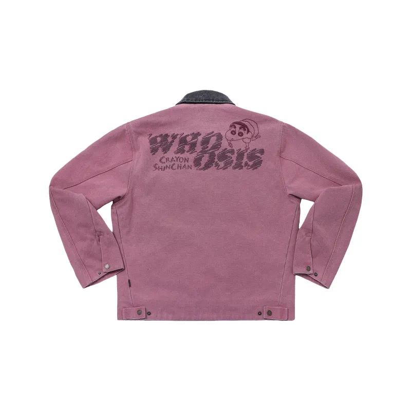 Crayon Shinchan X WHOOSIS X Crayon Shin chan Collaboration Series Jackets Unisex-1
