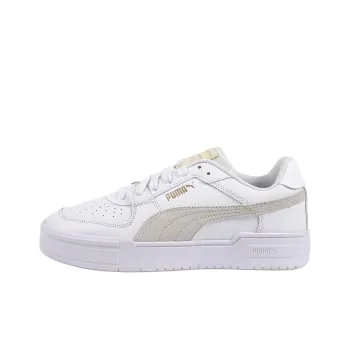 PUMA Ca Pro Wear resistant And Lightweight Low Top Casual Shoes Unisex White