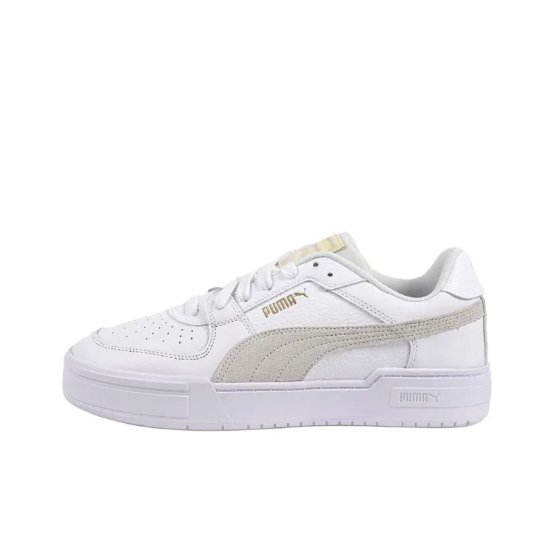 PUMA Ca Pro Wear resistant And Lightweight Low Top Casual Shoes Unisex White-0