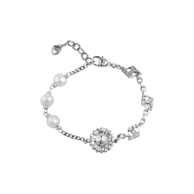 Ah Bo Ci De 925 Sterling Silver Bracelets Unisex-0