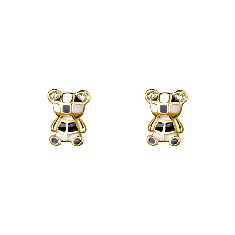 MONI JEWELLERY S999 Fine Silver Stud Earrings Women's-0