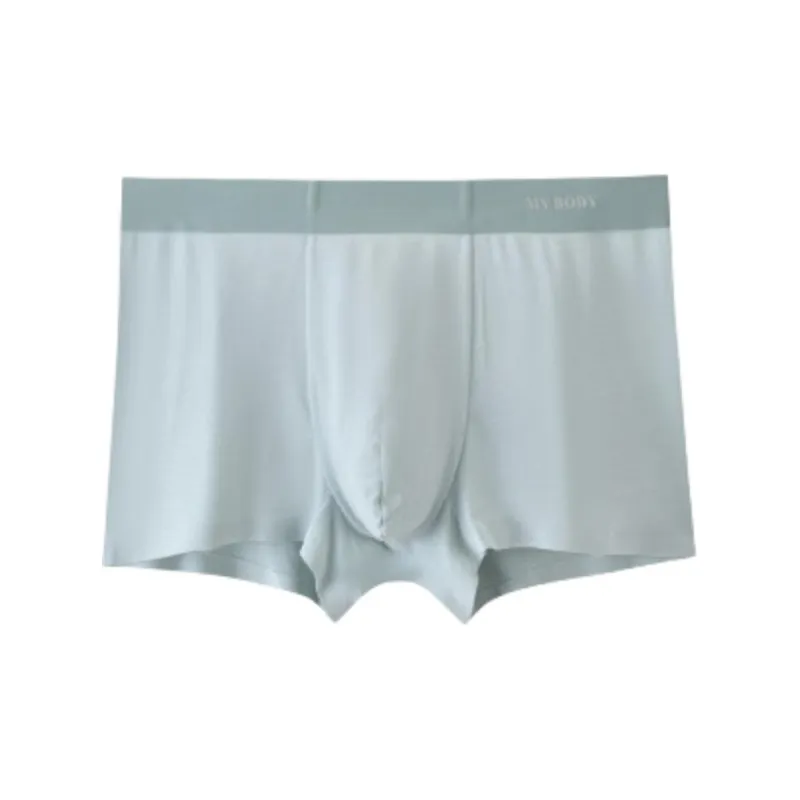 MY BODY Boxer Briefs Men's 1 Pack Gray Green-0