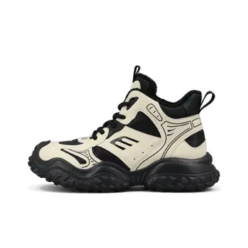 ZSBELLA Anti Slip And Wear Resistant Warm High Top Chunky Sneakers Women's