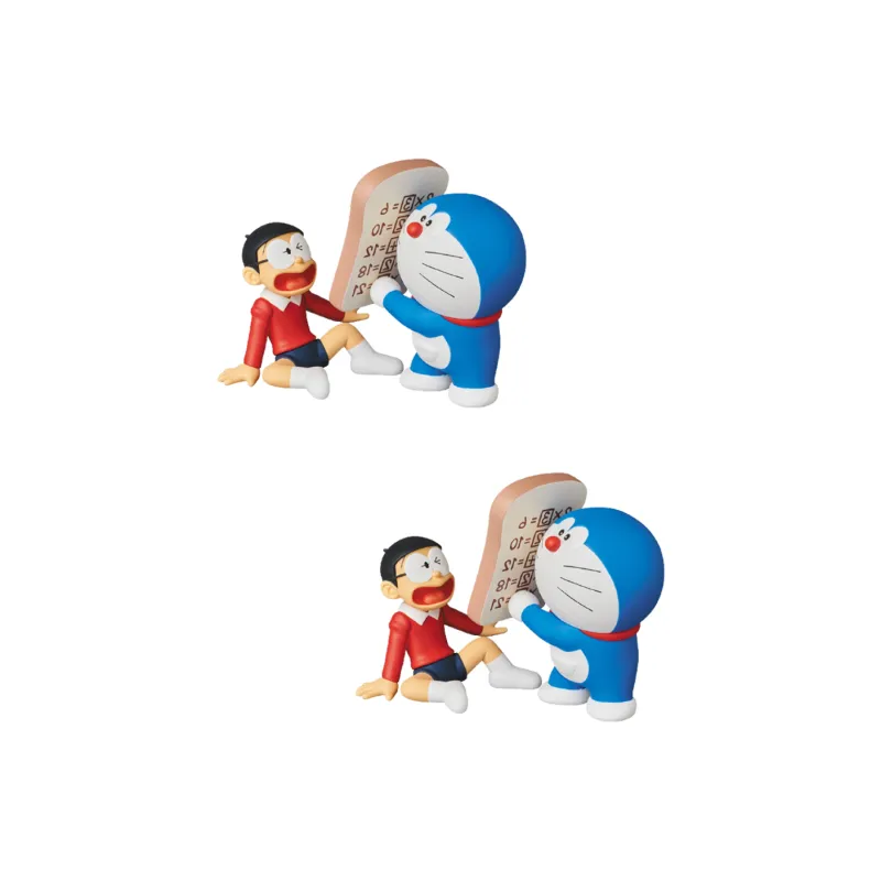 Medicom Toy Prop Doraemon UDF Nobita Memory Puffy Hang Tag Box 100% 7.6cm-3