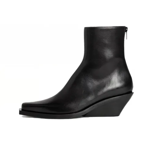 Ann Demeulemeester Rumi Cowboy Ankle Boots
