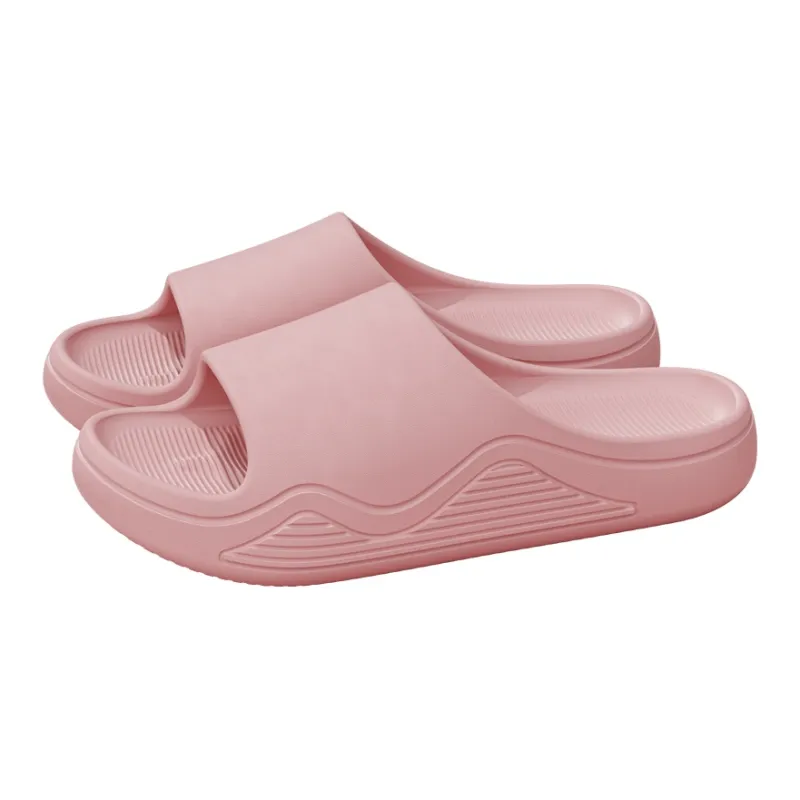 Foot Recreation Summer Indoor Home Use Slip Resistant Bathroom Bathing Eva Slippers, Unisex, Slippers-17