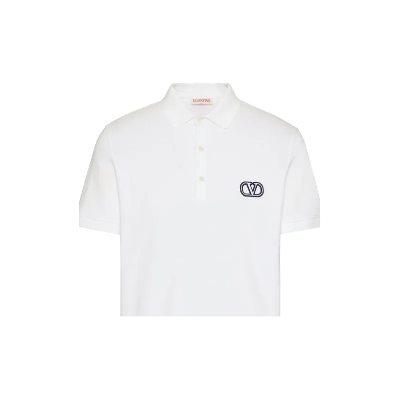 Valentino SS23 Polo Shirt Men's White-4