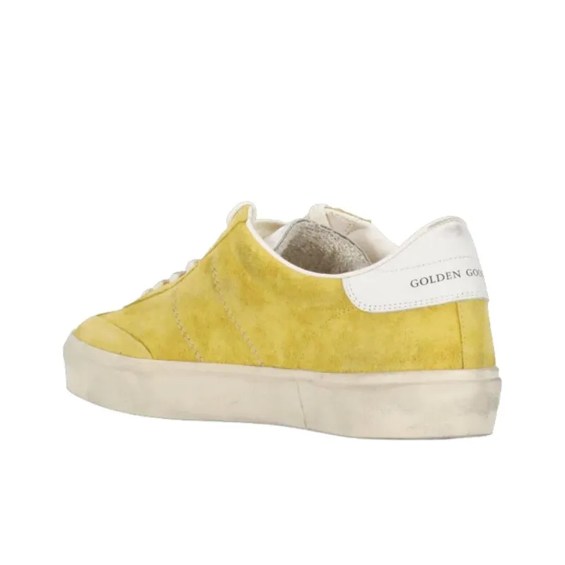 Golden Goose Soul Star Low Top Skateboard Shoes Women's Yellow-3