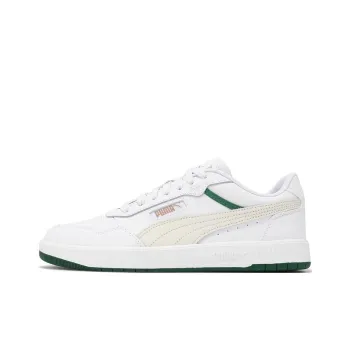 PUMA Court Ultra Anti Slip Wear Resistant Low Top Tennis Shoes Unisex White