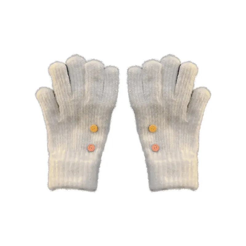 JKEM Acrylic Knit Gloves Unisex-17