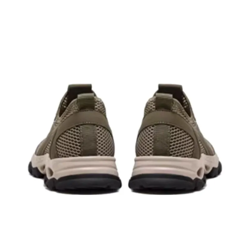 CAMEL Anti Slip Wear Resistant Low Top Trekking Shoes Men's Army Green-3