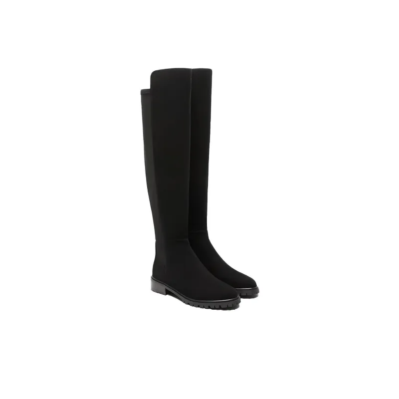 Stuart Weitzman/SW 5050 CITY Knee high Boots 3cm Women's Premium Gray Matte-3