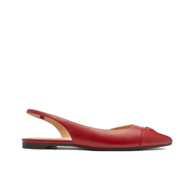 COACH Valerie Slingback Casual Single Shoes Women's Red-1