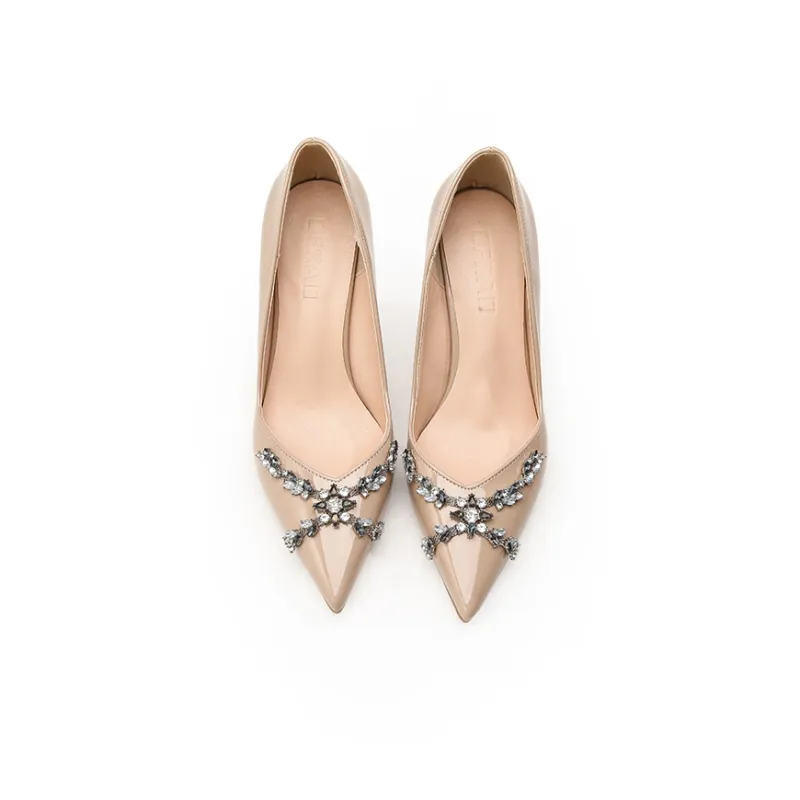 BANWEIDIYA Slim Heel High Heels 8cm Women's-9