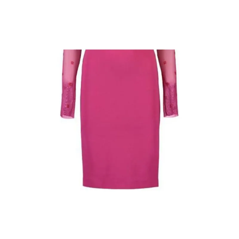 GIVENCHY Long-Sleeved Dresses Women's Pink-4