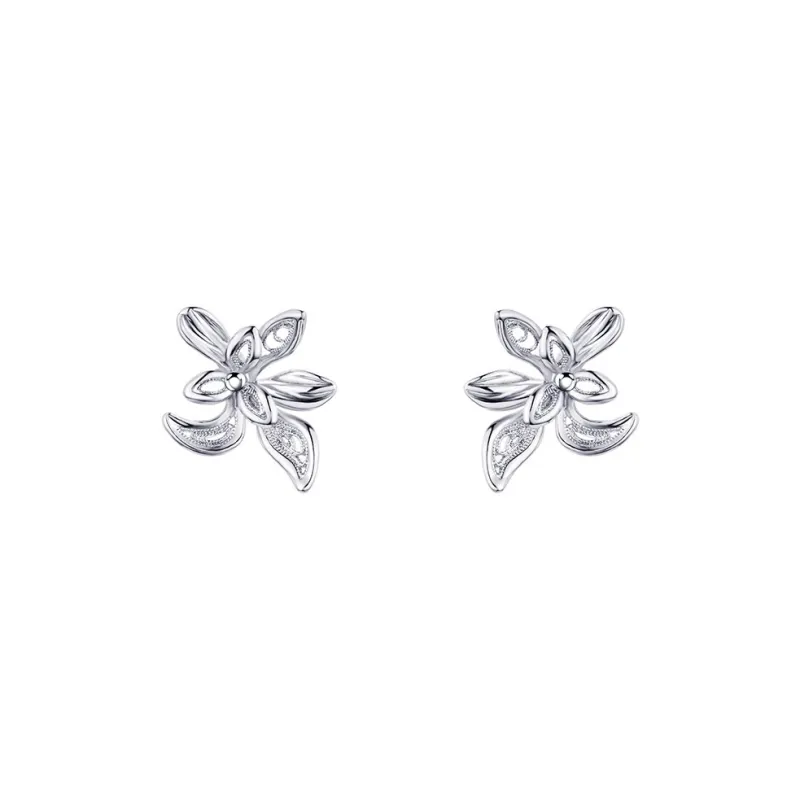 May10th S925 Silver Stud Earrings Women's-0