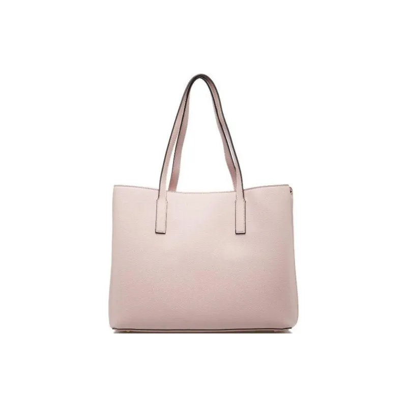GUESS PU Tote Bag Shopping Bag Shoulder Bags Women's Pink-2
