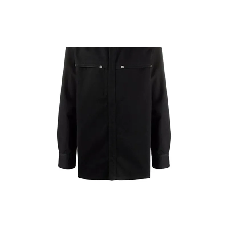 Givenchy 4G Rivet Long Sleeved Denim Shirt-5